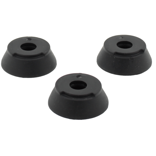  NEW 3 PACK HurryCane Freedom Edition Rubber Ferrules Tips